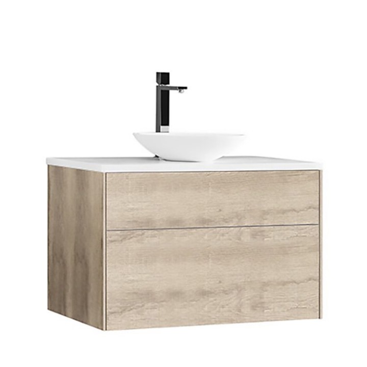 Koupelnová skříňka StoneArt Venice VE-0800pro-4 dubová světlá 80×52