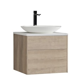 Koupelnová skříňka StoneArt Venice VE-0600pro-3 dubová světlá 60×52