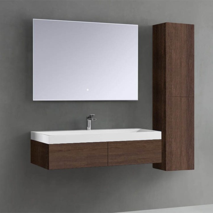 Koupelnová skříňka StoneArt Brugge BU-1210 dubová tmavá 120×48