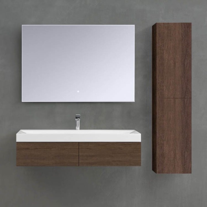 Koupelnová skříňka StoneArt Brugge BU-1210 dubová tmavá 120×48
