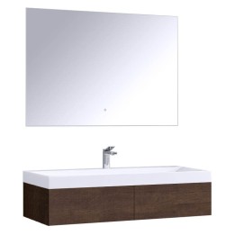 Koupelnový nábytek – set StoneArt Brugge BU-1210 dubový tmavý 120×48