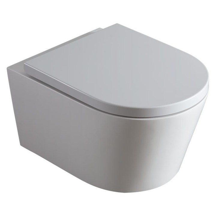 Závěsné WC StoneArt -WC TMS-511P bílé 52×37 matné