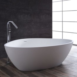 Volně stojící vana StoneArt BS-533 bílá 180×140 lesklá