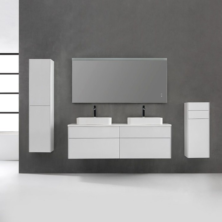 Koupelnový nábytek – set StoneArt Venice VE-1600pro-5 dubový tmavý 160×52