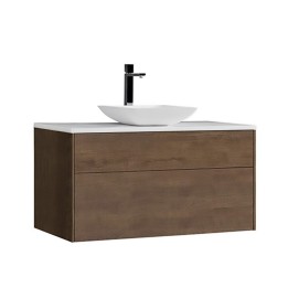 Koupelnová skříňka StoneArt Venice VE-1000pro-2 dubová tmavá 100×52
