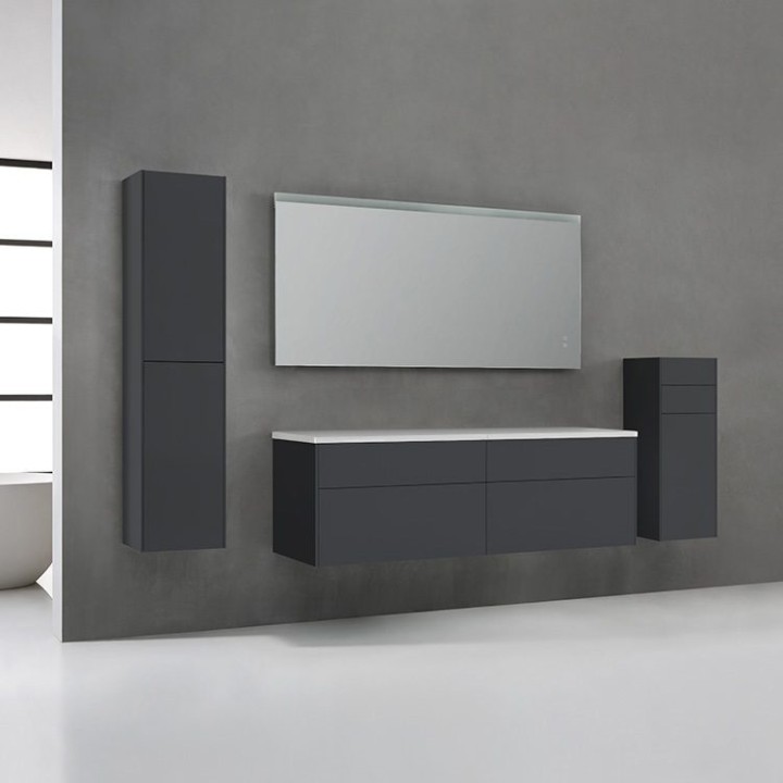 Koupelnová skříňka StoneArt Venice VE-1600pro tmavě šedá 160×52