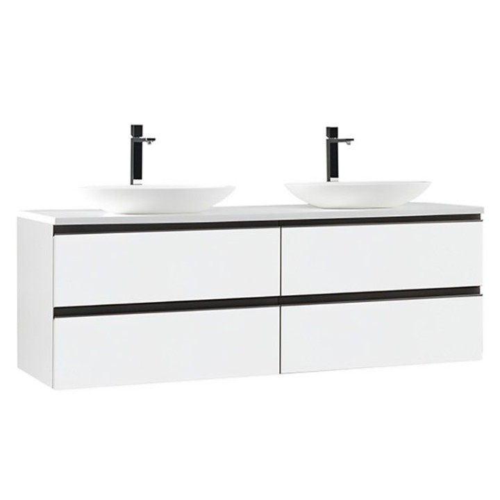 Koupelnová skříňka StoneArt Monte Carlo MC-1600pro-3 bílá 160×52