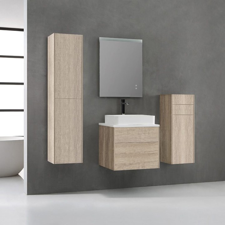 Koupelnová skříňka StoneArt Venice VE-0600pro-5 dubová světlá 60×52