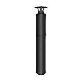 Saunová kamna HARVIA nerezový komín 2,5 m WHP1500M černý