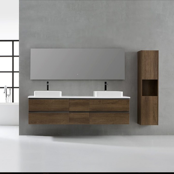Koupelnový nábytek – set StoneArt Monte Carlo MC-2000pro-5 bílý 200×52