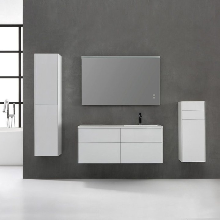 Koupelnový nábytek – set StoneArt Venice VE-1210-II tmavě šedý 120×52 pravé provedení
