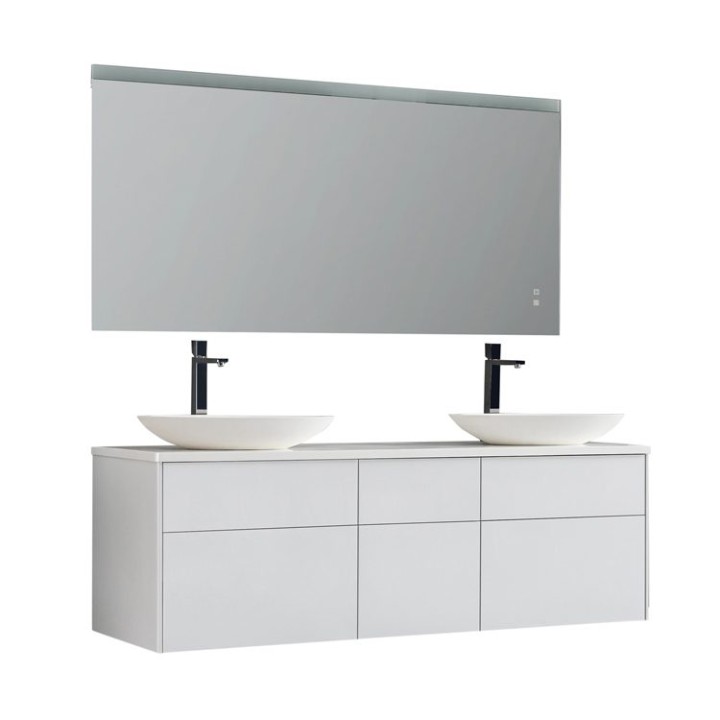 Koupelnový nábytek – set StoneArt Venice VE-1610pro-3 bílý 160×52