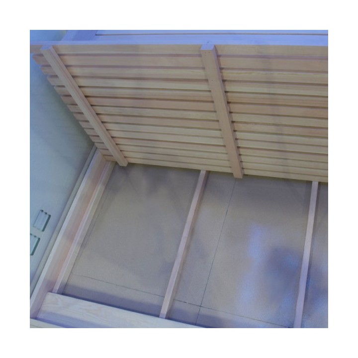 Luxusní finská sauna Bellagio E1246C Kiwi 180x180x216
