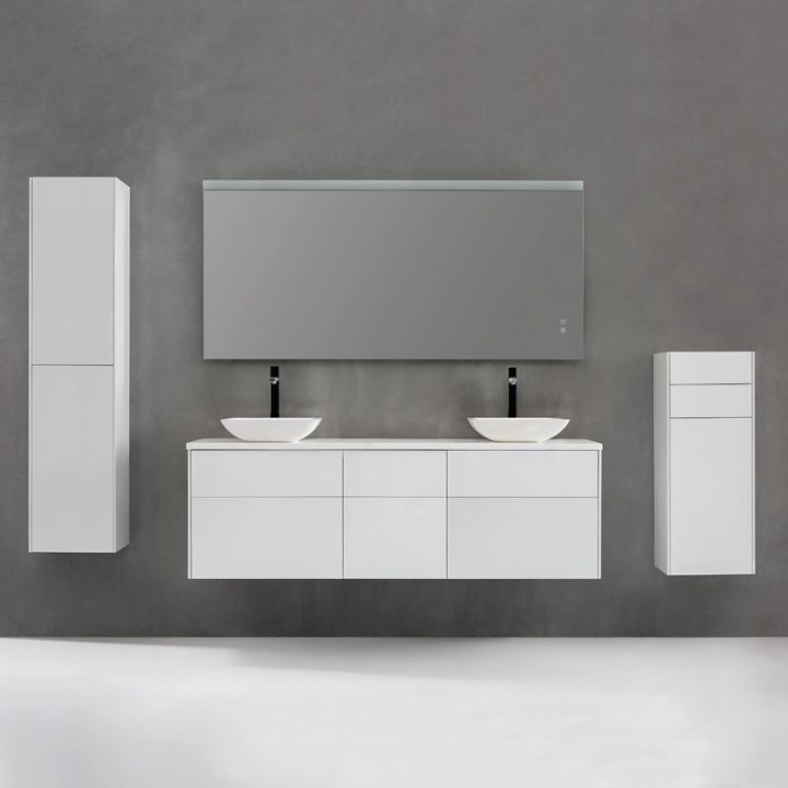 Koupelnový nábytek – set StoneArt Venice VE-1610pro-2 bílý 160×52