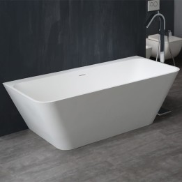 Volně stojící vana StoneArt BS-519 bílá 180×85 matná