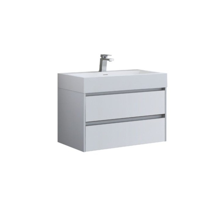 Koupelnová skříňka StoneArt Mailand ML-0800 bílá matná 80×48