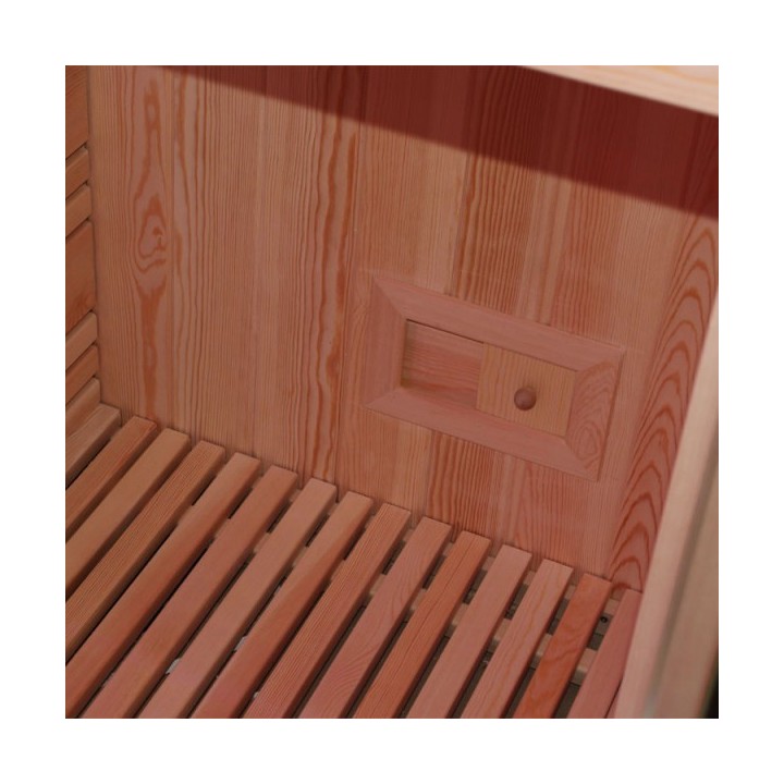 Luxusní finská sauna Bellagio E1246C Kiwi 180x180x216
