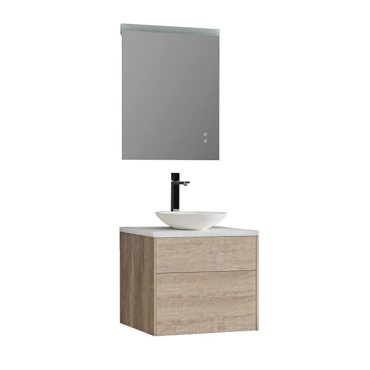 Koupelnový nábytek – set StoneArt Venice VE-0600pro-4 dubový světlý 60×52