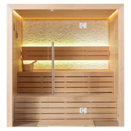 Finská sauna EAGO AWT E1604A hemlock 200×160 bez kamen