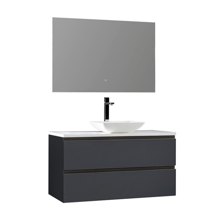 Koupelnový nábytek – set StoneArt Monte Carlo MC-1000pro-2 tmavě šedý 100×52