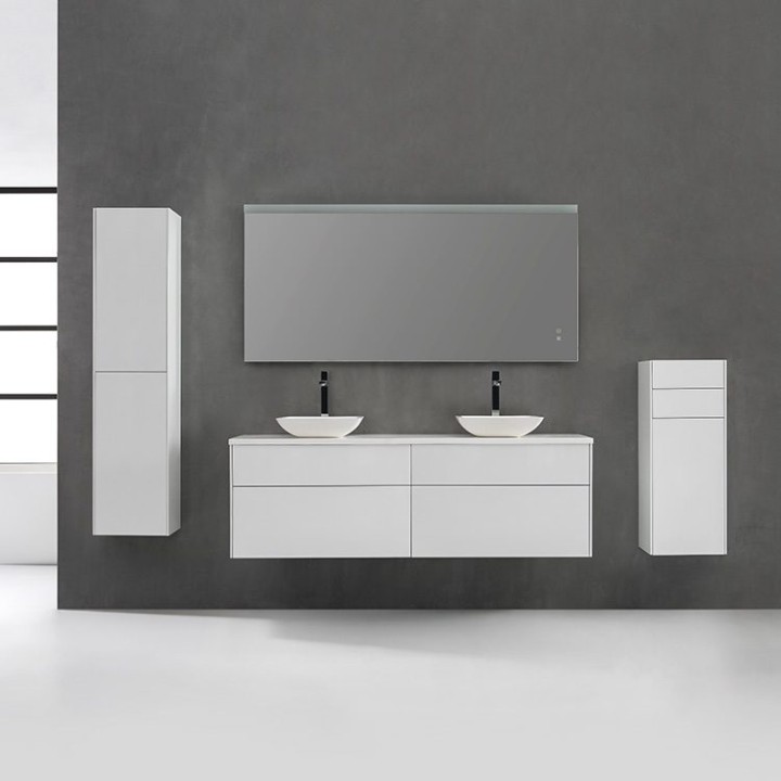 Koupelnový nábytek – set StoneArt Venice VE-1600pro-2 bílý 160×52