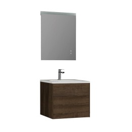 Koupelnový nábytek – set StoneArt Venice VE-0600-I dubový tmavý 60×52