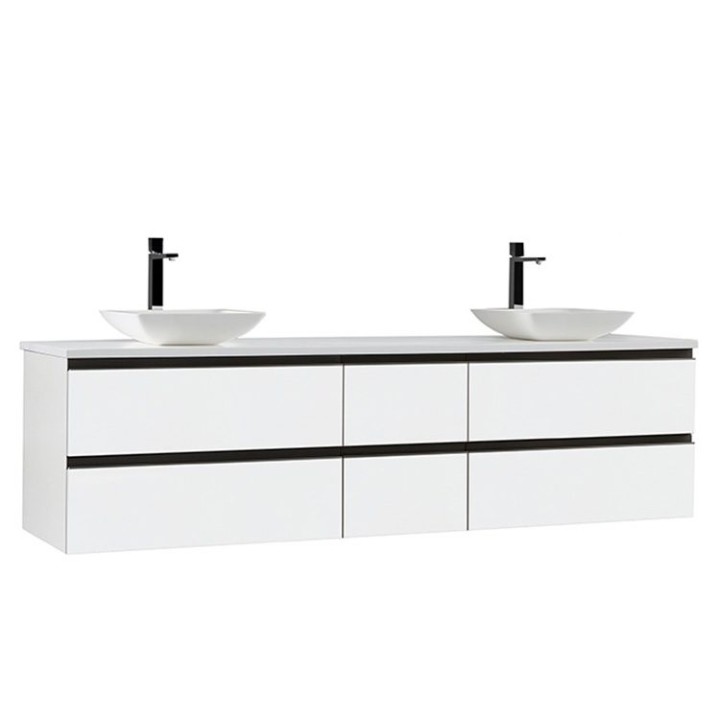 Koupelnová skříňka StoneArt Monte Carlo MC-2000pro-2 bílá 200×52