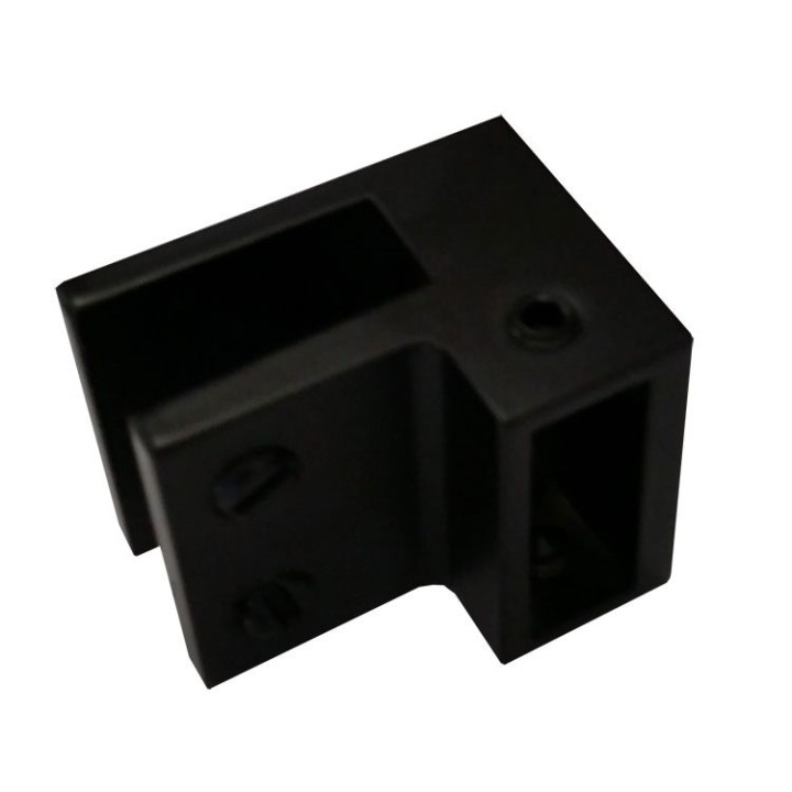 Držák skleněné tabule sprchy EAGO AWT rameno černé pro verzi LB