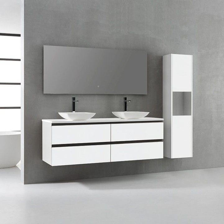 Koupelnová skříňka StoneArt Monte Carlo MC-1600pro-2 bílá 160×52