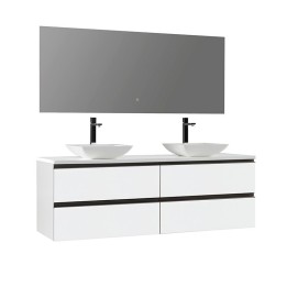 Koupelnový nábytek – set StoneArt Monte Carlo MC-1600pro-2 bílý 160×52