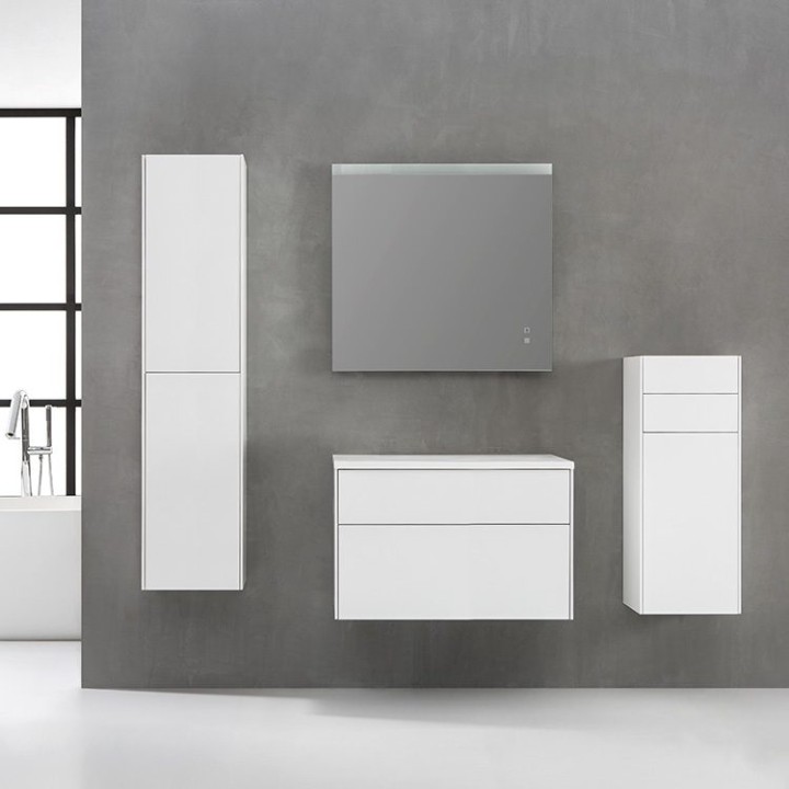 Koupelnový nábytek – set StoneArt Venice VE-0800pro dubový tmavý 80×52