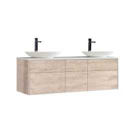 Koupelnová skříňka StoneArt Venice VE-1610pro-3 dubová světlá 160×52