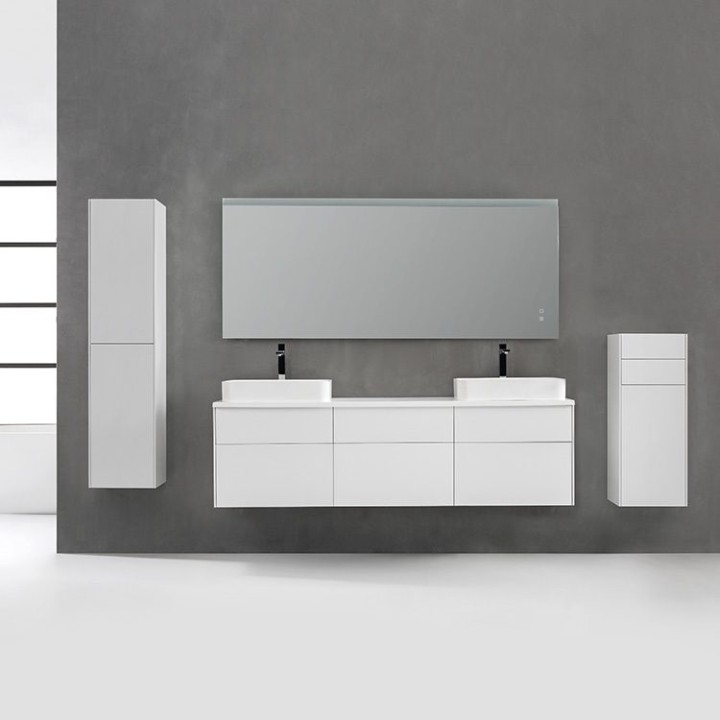Koupelnový nábytek – set StoneArt Venice VE-1800pro-5 dubový tmavý 180×52