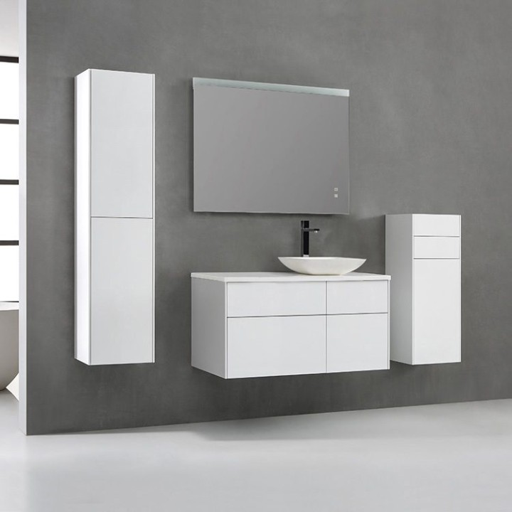 Koupelnový nábytek – set StoneArt Venice VE-1010pro-2 bílý 100×52 pravé provedení