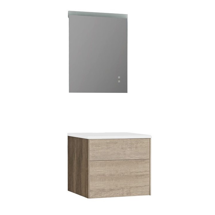 Koupelnový nábytek – set StoneArt Venice VE-0600pro dubový světlý 60×52