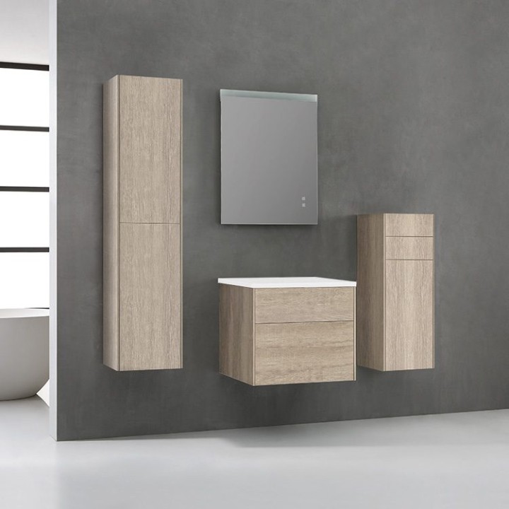 Koupelnová skříňka StoneArt Venice VE-0600pro dubová světlá 60×52