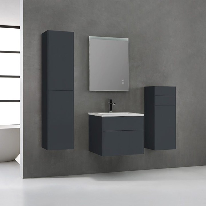 Koupelnová skříňka StoneArt Venice VE-0600-II tmavě šedá 60×52