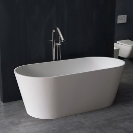 Volně stojící vana StoneArt BS-553 bílá 165×75 matná