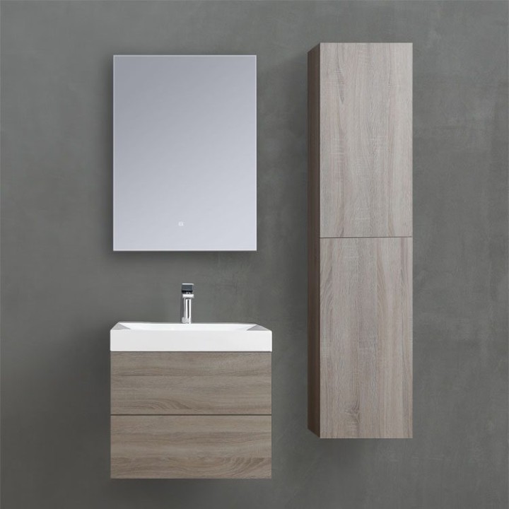 Koupelnový nábytek – set StoneArt Brugge BU-0601 dubový světlý 60×56