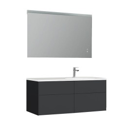 Koupelnový nábytek – set StoneArt Venice VE-1210-I tmavě šedý 120×52 pravé provedení
