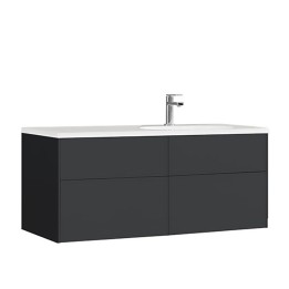 Koupelnová skříňka StoneArt Venice VE-1210-I tmavě šedá 120×52 pravé provedení