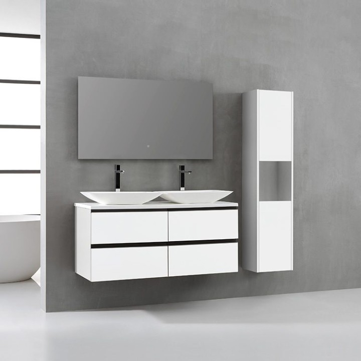 Koupelnová skříňka StoneArt Monte Carlo MC-1200pro-1 bílá 120×52