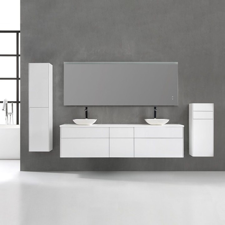 Koupelnová skříňka StoneArt Venice VE-2000pro-2 dubová světlá 200×52