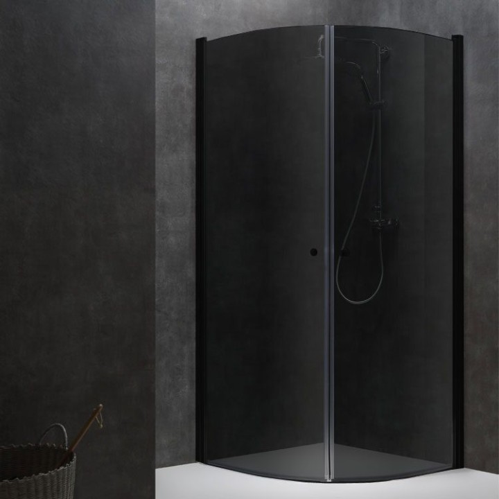 Sprchový kout EAGO AWT LCR0900-B černý 90×90