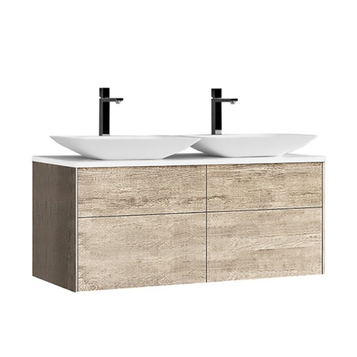 Koupelnová skříňka StoneArt Venice VE-1200pro-1 dubová světlá 120×52