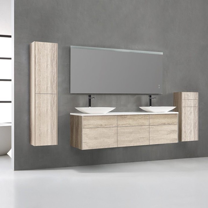 Koupelnový nábytek – set StoneArt Venice VE-1800pro-1 dubový světlý 180×52