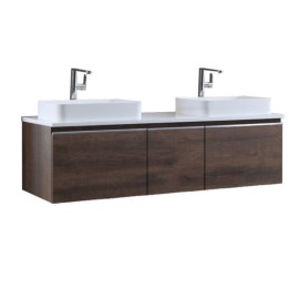 Koupelnová skříňka StoneArt Milano ME-1600pro-5 dubová tmavá 160×45