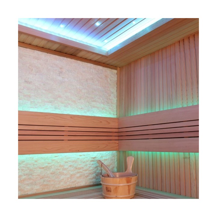 Luxusní finská sauna Bellagio EOSPA E1241C Kiwi 180x170x216
