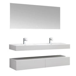 Koupelnový nábytek – set StoneArt LP4516 bílý 160×48 lesklý
