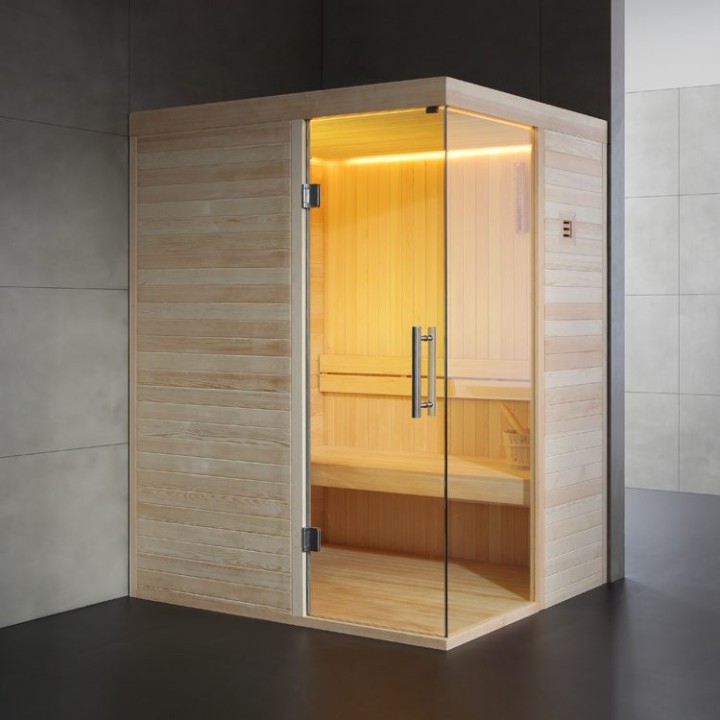 Finská sauna EAGO AWT E1804B borovice 150×120 6 kW Vega
